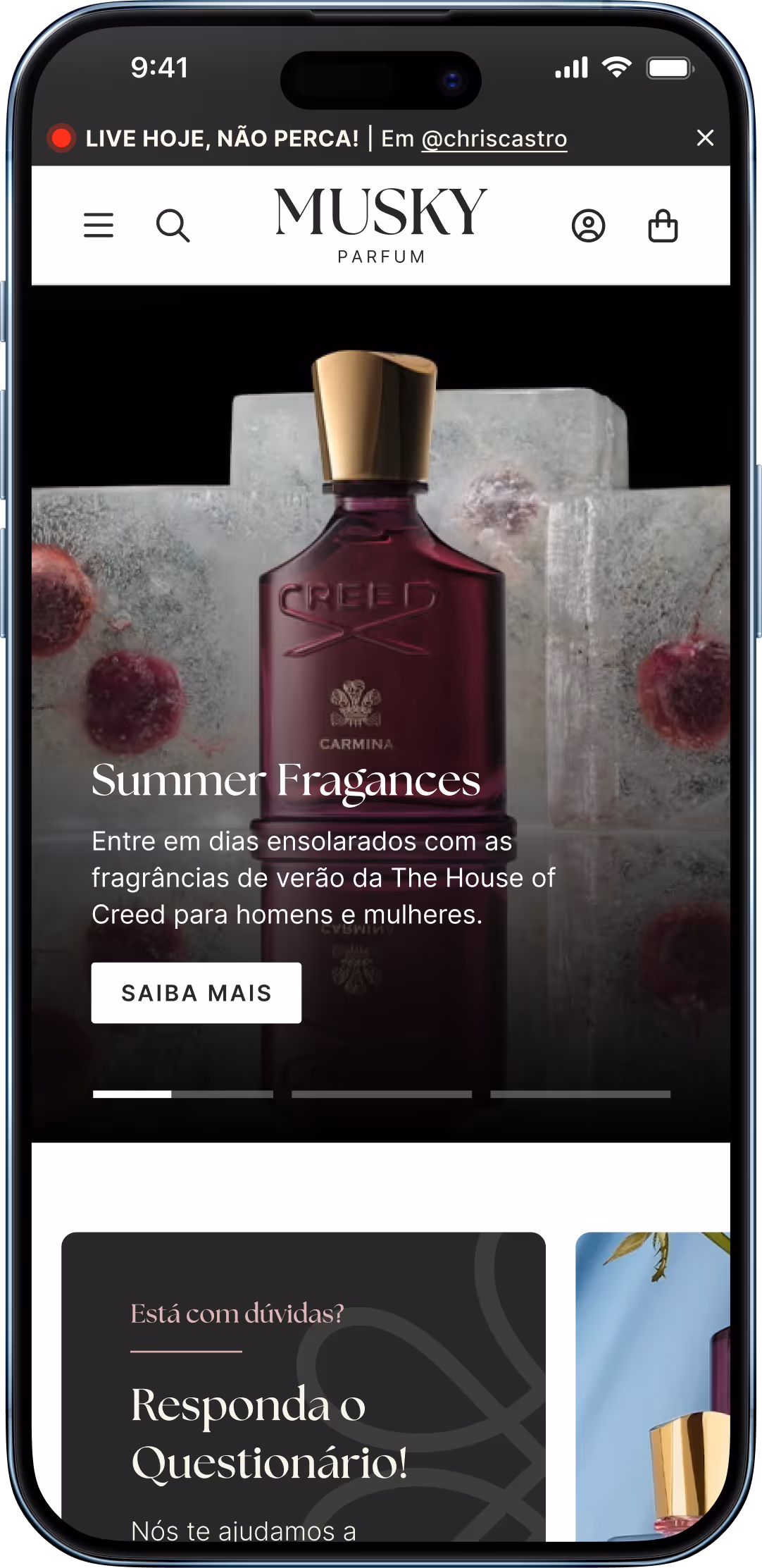 Case Musky Parfum