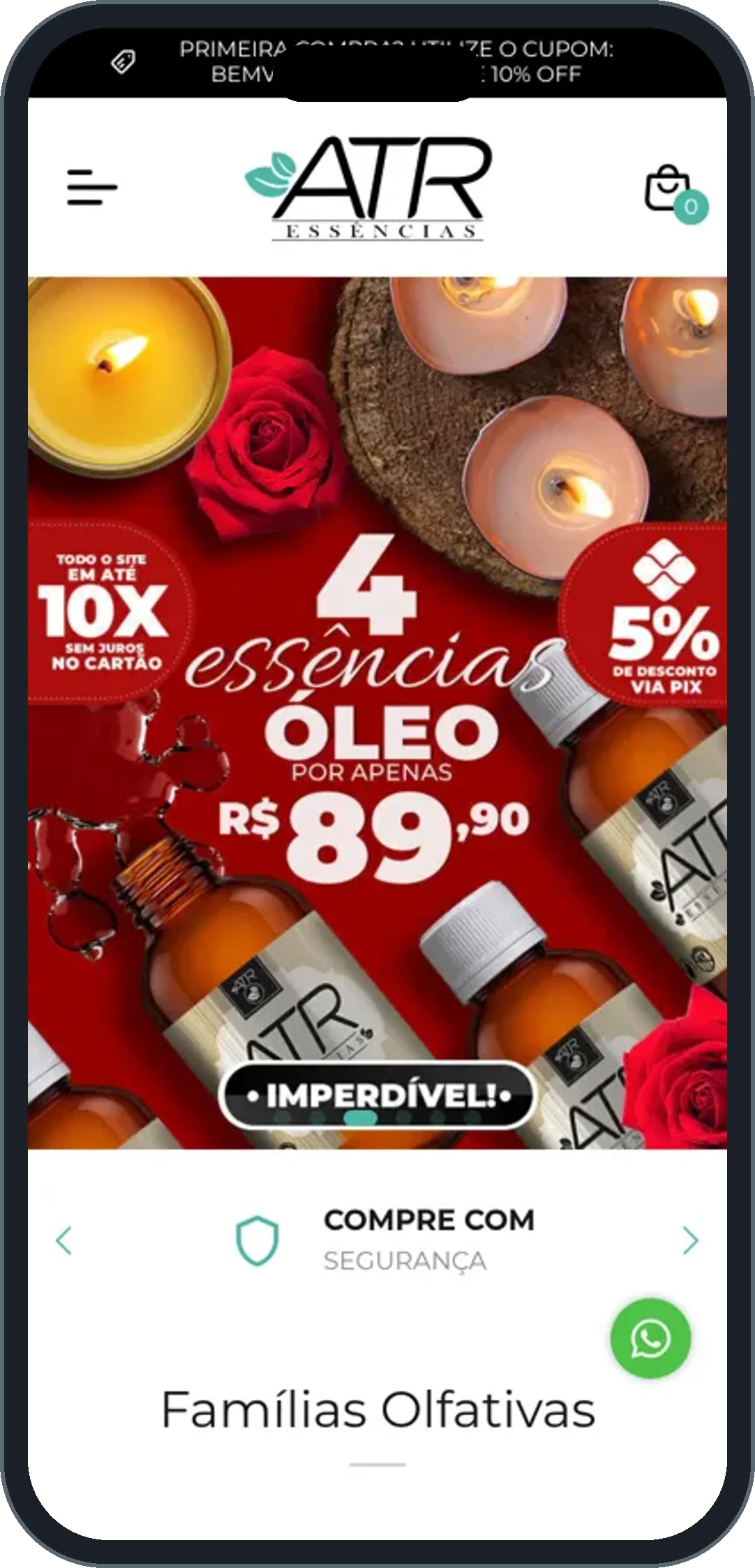 Case ATR Essências